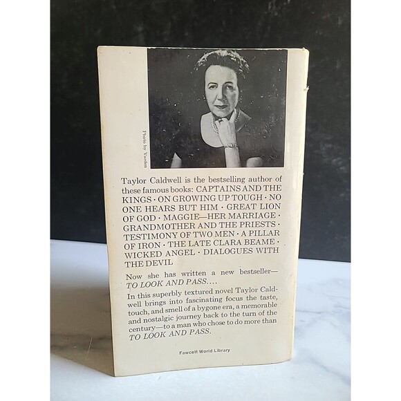 To Look And Pass By Taylor Caldwell Paperback - Picture 9 of 10